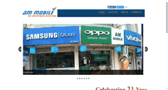 Desktop Screenshot of ammobile.in